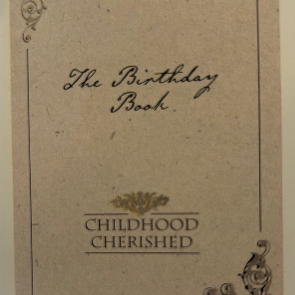 The Birthday Book Keepsake. - Picture 2 of 16